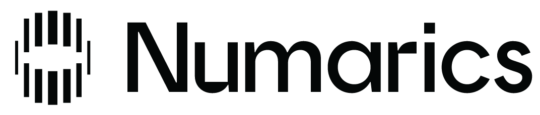 Numarics logo type